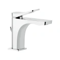 Смеситель для раковины GESSI Rilievo на 1 отверстие с донным клапаном, хром (59005#031) - миниатюра фото 1