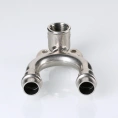 Пресс-водорозетка проходная мм х из нержавеющей стали VTi.954.DI.150415 VALTEC (ВАЛТЕК) - миниатюра фото 3