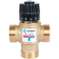 Stout термостатический смесительный клапан 1 для отопления и ГВС, 20-43 C, KV 1.6 - миниатюра фото 3