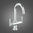 Смеситель для раковины Grohe Atrio 21022000: однорычажный, вертикальный, хром - миниатюра фото 10