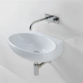 Раковина AZZURRA CLAS с 1 отверстием под смесительитель 65x48см цвет белый матовый - миниатюра фото 1