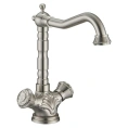 Смеситель Zorg Antic A 5003K-SL для кухонной мойки с покрытием хром - миниатюра фото 1
