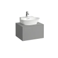 База под раковину Laufen New Classic подвесная, 580×450×350 мм, с ящиком, серый цвет (4.0600.3.085.627.1) - миниатюра фото 1