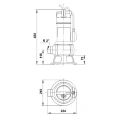 Дренажный насос Grundfos Unilift AP 35B.50.06.A1.V - миниатюра фото 3