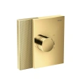 Термостат для душа AX Edge Highflow: полированное золото с алмазной огранкой (46741990) - миниатюра фото 1