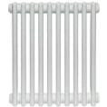 Трубчатый стальной радиатор Zehnder Charleston Z-2056/10 секций с боковым подключением N12 3/4 RAL 9016 - миниатюра фото 1