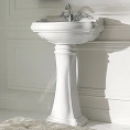 Колонна под умывальник KERASAN Retro 55/69/73 см белая (107001) - миниатюра фото 1