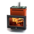 Печь Термофор Витрувия Inox БСЭ терракота - миниатюра фото 1