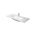 Раковина Duravit ME by Starck для мебели с перел с 3 отв под смеситель 1230x490мм Цвет Белый - миниатюра фото 1