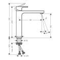Смеситель для раковины Hansgrohe Vernis Shape 230, хром (71591000) - миниатюра фото 2