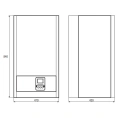 Газовый конденсационный настенный двухконтурный котел Kentatsu Furst Smart Condens 30 - миниатюра фото 2