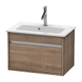 Тумба под раковину Duravit Ketho 410x600x385 с выдвижным ящиком, цвет Тичинская вишня (KT642207373) - миниатюра фото 1
