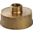 Переходник STOUT ВН 1 1/2 x 3/4 внутренняя/наружная резьба латунный - миниатюра фото 3