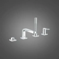 Смеситель Grohe Quadra 19579000 для установки на борт ванны - миниатюра фото 4