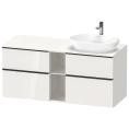Тумбочка подвесная Duravit D-Neo 644x1400x550 мм, 2 ящика, белый высокоглянцевый (DE4970R2222) - миниатюра фото 1