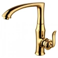 Смеситель Lemark Brava LM4705G для кухни с золотистым покрытием - миниатюра фото 1