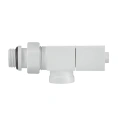 Набор дизайн-вентилей Royal Thermo CUBE 1/2 осевой белый, RTE 56.0003, НС-1422572 - миниатюра фото 7