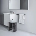Тумба с раковиной Laufen Kartell белая 500х500х725 мм (8.6033.1.640.104.1) - миниатюра фото 1