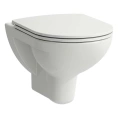 Подвесной унитаз LAUFEN PRO 530 мм безободковый (8.2096.0.000.000.1) - миниатюра фото 1