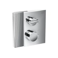 Термостат для душа AX Edge встраиваемый с алмазной огранкой и переключателем на 2 источника (46761000) - миниатюра фото 1