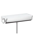 Термостат для душа Hansgrohe Ecostat Select: настенный, на 1 источник, белый/хром (13161400) - миниатюра фото 1