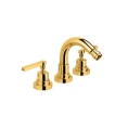 Смеситель для биде Nicolazzi Mac Kinley 05 с двумя ручками, золото (2215GO29) - миниатюра фото 1