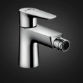Смеситель для биде Hansgrohe Talis E с системой Push-Open, хром (71721000) - миниатюра фото 1