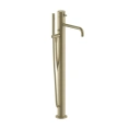 Напольный смеситель для ванны Fantini AF/21 с ручным душем, цвет Matt British Gold PVD (27 P6 A580B) - миниатюра фото 1