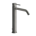 Смеситель для раковины GESSI 316 Steel Brushed с донным клапаном (54003#239) - миниатюра фото 1