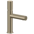 Смеситель для раковины AX Uno однорычажный, высота излива 123 мм, цвет шлифованный никель (45012820) - миниатюра фото 1
