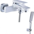 Смеситель для ванны с душем Lemark Allegro LM5914CW — элегантность и функциональность - миниатюра фото 1