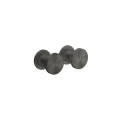 Смеситель GESSI Origini встраиваемый на 2 позиции с отдельной вставкой Black Metal Brushed PVD (66079#707) - миниатюра фото 1