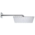 Верхний душ BOSSINI PARIS-RECTANGULAR 400x300 мм с настенным кронштейном, хром (H77607.030) - миниатюра фото 1