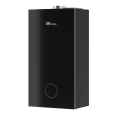 Настенный газовый котел E8 tempo GHC24W (черная стеклянная панель) - миниатюра фото 1