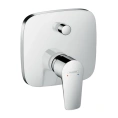 Встраиваемый смеситель для ванны Hansgrohe Talis E с переключателем и защитой EN 1717, хром (71474000) - миниатюра фото 1