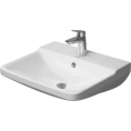 Раковина Duravit P3 Comforts с перел с 1 отв под смеситель вкл заглушку для перелива хром 550x455мм Цвет Белый - миниатюра фото 1