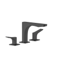 Смеситель для раковины GESSI Rilievo, 3 отверстия, цвет Nero XL (59012#299) - миниатюра фото 1
