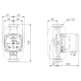 Циркуляционный насос Grundfos ALPHA3 25-80 N 180 - миниатюра фото 3