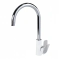 Смеситель Iddis Cloud для кухни с выдвижным изливом - миниатюра фото 4
