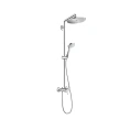 Душевая система HG Croma Select 280 Showerpipe с однорычажным смесителем, хром (26791000) - миниатюра фото 1