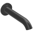 Излив для ванны AX Uno аркообразный матовый черный (38411670) - миниатюра фото 1