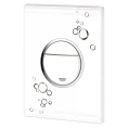Кнопка смыва унитаза Grohe Nova Cosmopolitan 38847LI0 белая с черным - миниатюра фото 5
