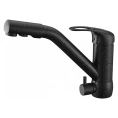 Стильный кухонный смеситель Zorg Clean Water ZR 400 KF-12 в антраците - миниатюра фото 1