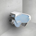 Подвесной унитаз Gustavsberg Hygienic Flush безободковый WWC 5G84HR01 - миниатюра фото 8