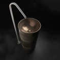 Раковина Kerasan Artwork BARREL 45x90 см: свободностоящая, цвет ржавчина, без отверстия под смеситель (4742K83) - миниатюра фото 3