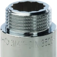 Удлинитель STOUT латунный 3/4 x 30 хромированный - миниатюра фото 3