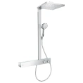 Душевая система HG Raindance E с термостатом, полкой и функцией экономии воды EcoSmart (27364000) - миниатюра фото 1
