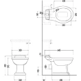 Элегантный компактный унитаз Devon&Devon New Etoile - миниатюра фото 3