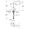 Смеситель Grohe Minta 31375DC0 для кухни: хромированный однорычажный - миниатюра фото 2