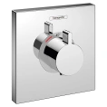 Термостат для душа Hansgrohe ShowerSelect встраиваемый, 42 л/мин, хром (15760000) - миниатюра фото 1